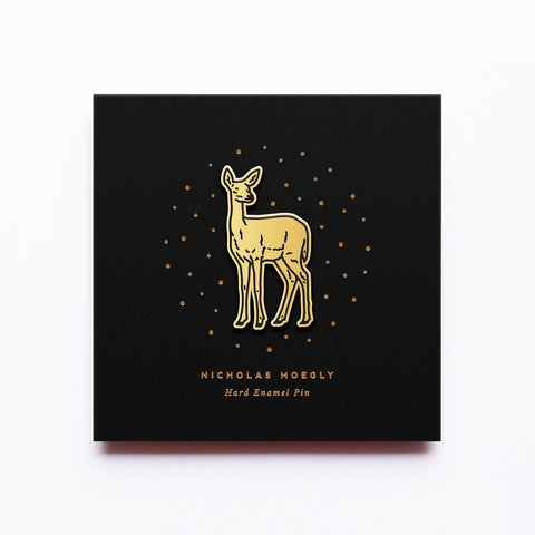Golden Deer Pin