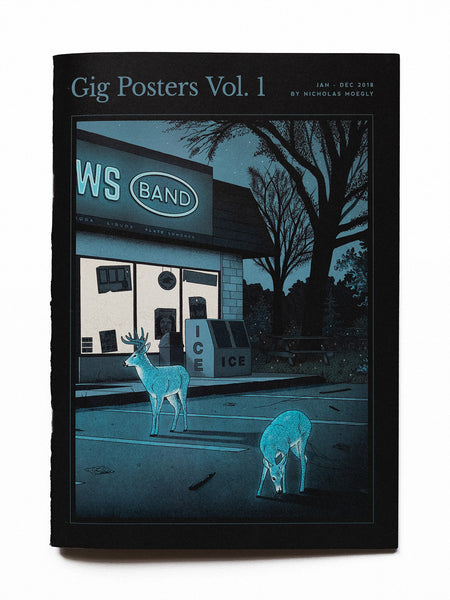 Gig Posters Vol. 1 Zine - Ed. 1