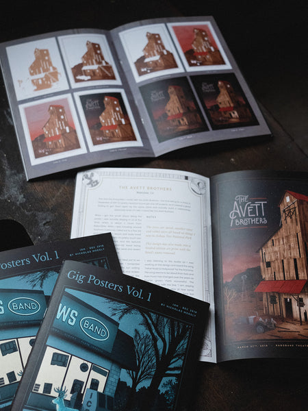 Gig Posters Vol. 1 Zine - Ed. 2