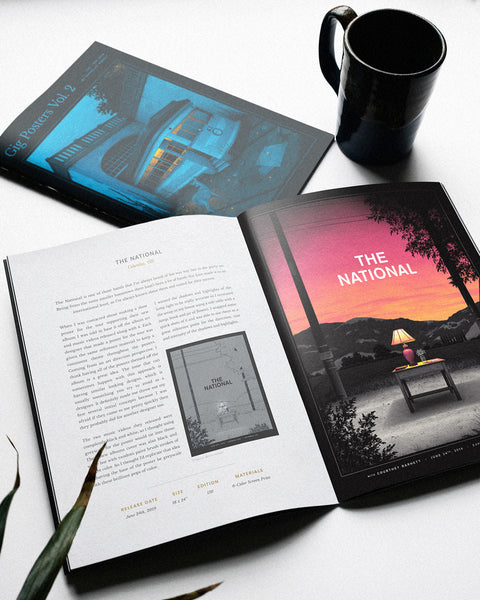 Gig Posters Vol. 2 Zine - Ed. 1