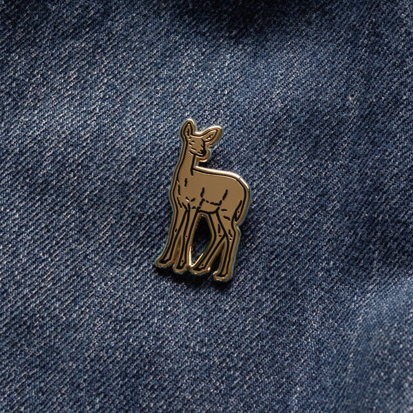 Golden Deer Pin