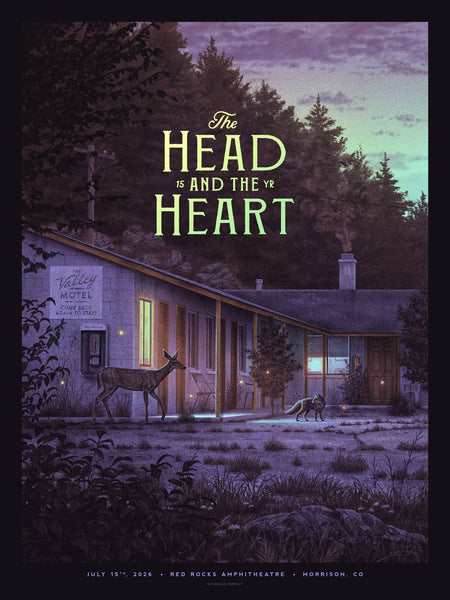 The Head and the Heart - Red Rocks 2026 - July 15th
