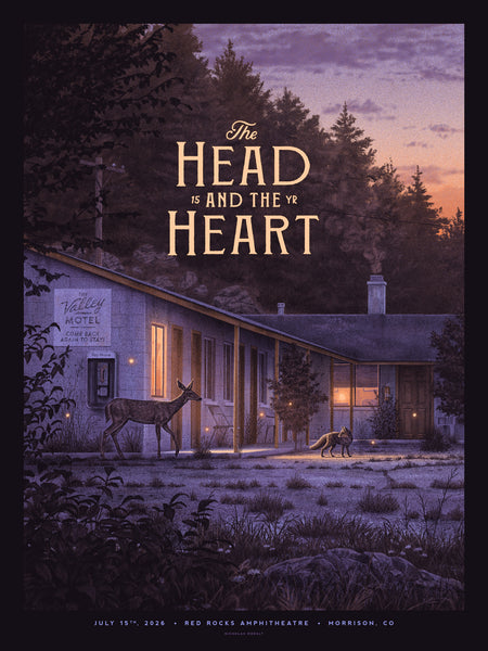 The Head and the Heart - Red Rocks 2026 - July 15th