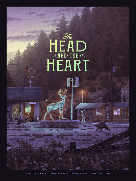 The Head and the Heart - Red Rocks 2026 - July 16th
