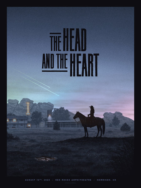 The Head and the Heart - Red Rocks 2024 - Aug. 13th