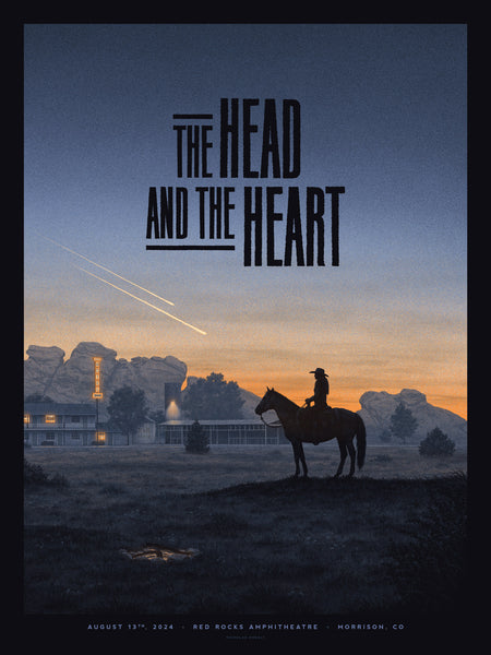 The Head and the Heart - Red Rocks 2024 - Aug. 13th