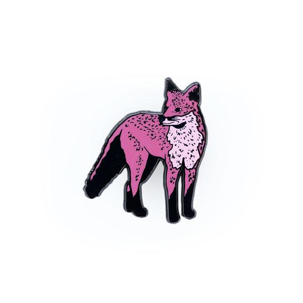 Neon Fox Pin